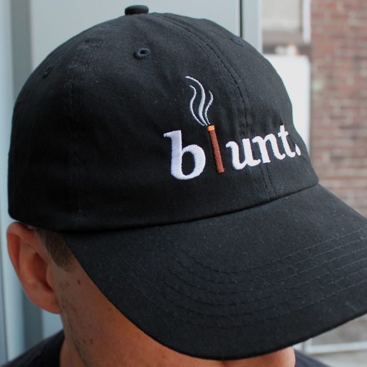 dad hat with custom embroidery
