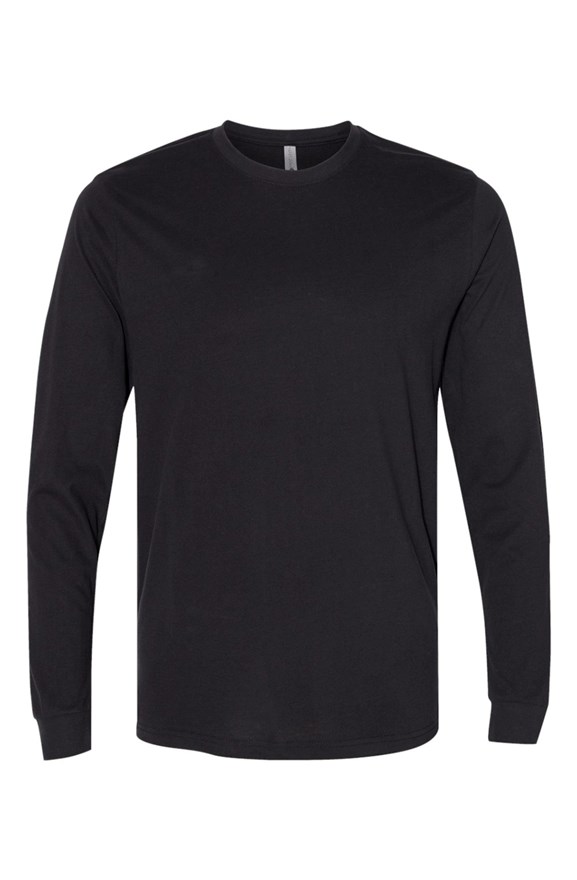 mens tshirts Sueded Long Sleeve Crew