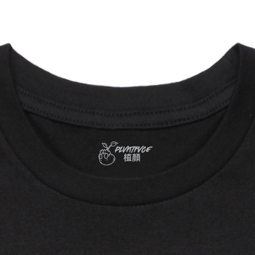 Printed Custom Logo Black T shirt Small.1:1 