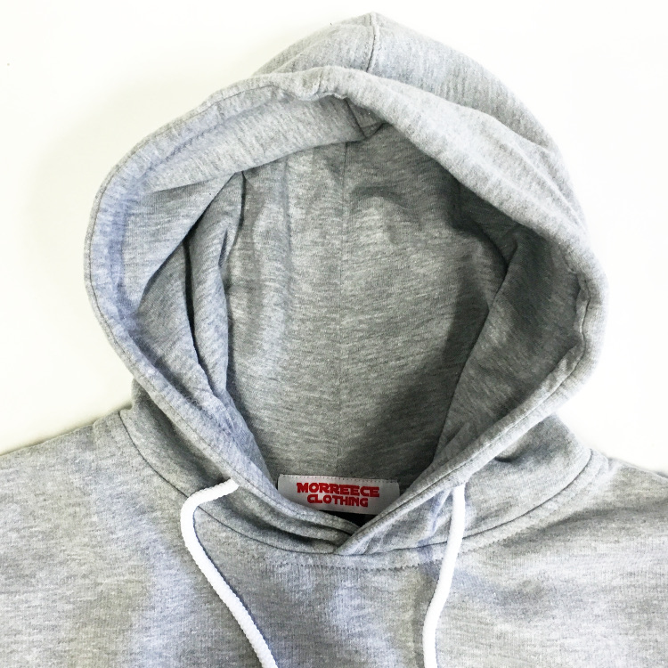 add a woven label to your custom hoodie