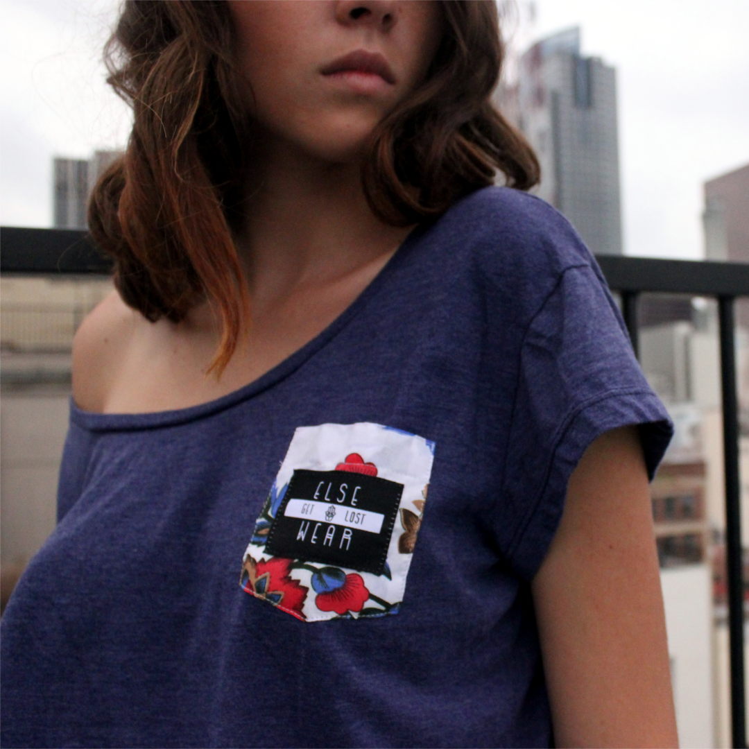 add a woven label to your pocket tee